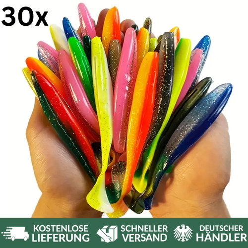 Nr30 stück gummiköder - stück,