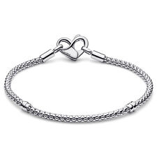 PANDORA Schmuck Charm-Armband für Damen Silber 925 Nietenkette 592453C00