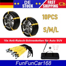 10× Schneeketten Auto