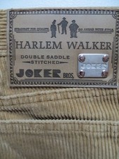 JOKER Jeans Hose Harlem Walker Cordhose, W 34 /L 30, ocker-braun, Robust, TOP !
