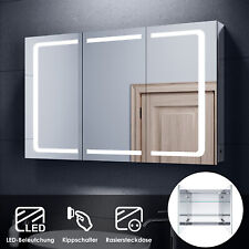 Edelstahl Spiegelschrank mit