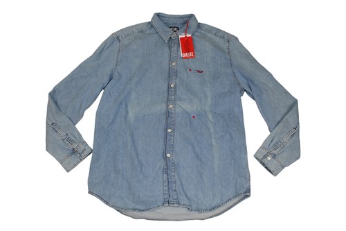 Diesel herren jeanshemd shirt - diesel,