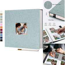 Leinenbezug Fotoalbum 28x27cm