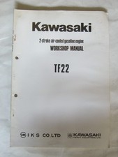 KAWASAKI WERKSTATT-HANDBUCH WORKSHOP-MANUAL  MANUEL-ATELIER TF22