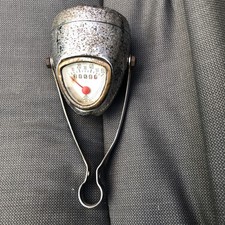 Lohmann Fahrrad Lampe mit Veigel Tacho , selten, auch für Moped mit Hilfsmotor