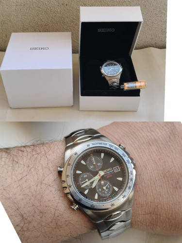 Seiko 7t32 6h60 chronograph - seiko, 7t32-6h60