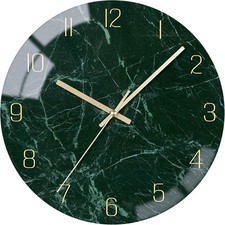 Glas-Wanduhr stilles uhrwerk -