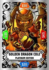 Karte 90 - Platin Edition - Golddrachen-Cole - LEGO Ninjago Serie 8 NEXT LEVEL