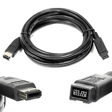 3m FireWire Kabel Stecker 6-pin - 9-pin IEEE 1394a bis 800 Mbps Camcorder Kamera