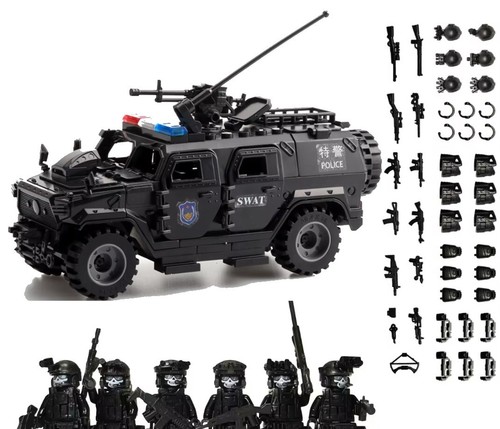 Moc panzerwagen swat - moc,