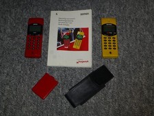 2 Original Ferrari Handy Hagenuk TIM Zubehörpaket Akku Tasche Beschreibung