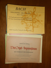 Konvolut 41x Orgel Noten