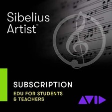 Sibelius 1-Year Subs -