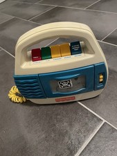 Fisher-Price Kassetten Recorder Tragbar mit Mikrofon und Aufnahme + Kassetten