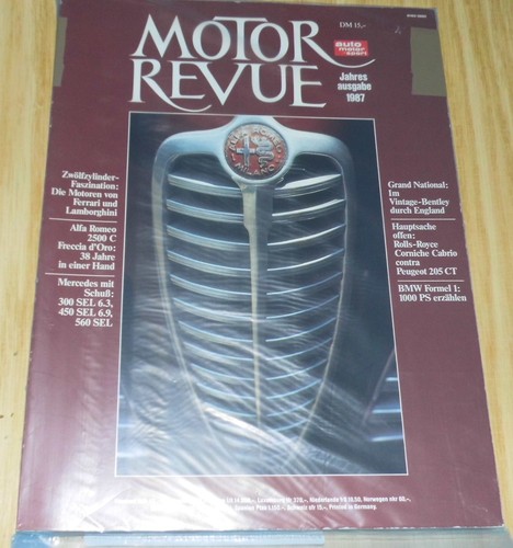 Motor revue 1987 auto - revue,