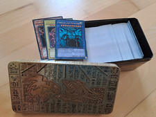 Yu-Gi-Oh 500 Karten Sammlung Deck Deutsch In Goldbox Inklusive Götterkarten TOP