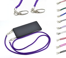 Schultergurt für Handy , Taschen usw. mit Karabiner aus Baumwolle versch. Längen