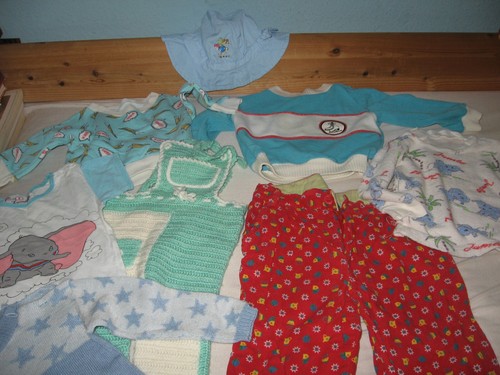 Babybekleidung ddr 8teilig - babybekleidung,