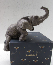 SELTEN DIE HERDE Elefant Ornament "SLIP" #3111 Martha Carey Elefant Figur Marty
