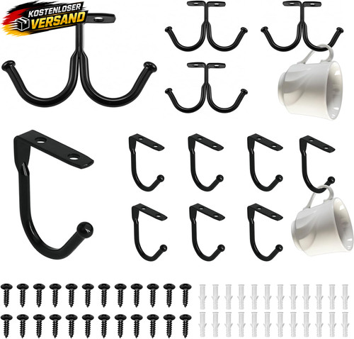Tassenhalter set haken für - tassenhalter,