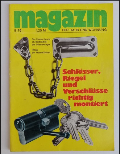 Ddr 1978 magazin haus - ddr,