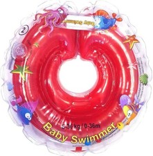 Original BabySwimmer Schwimmring Rot ab 6 Monate bis 3 Baby Schwimmhilfe 