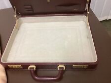 Vintage Gentlemen Lederkoffer Aktenkoffer Kings Crown's Club