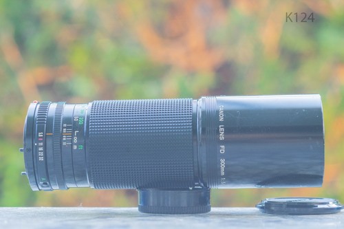 Canon lens 300mm fd - lens,