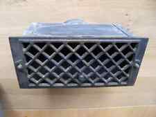 Zuluftklappe Kamin Lüftungsgitter 210 x 95 mm Stutzen 90 mm Wandeinbau rustikal