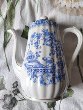 Kaffeekanne China Blau