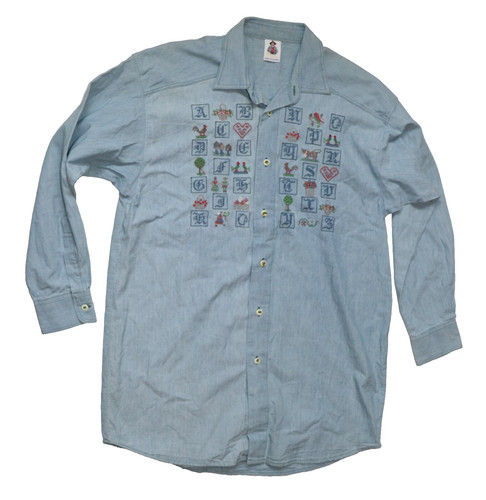 Amann trachten denim hemd - amann,