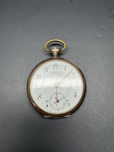 Taschenuhr aus 800er - , silber