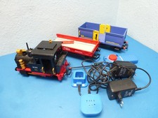 Eisenbahn Ersatzteile Lok Waggon Ladestation Bastelware Playmobil 2522