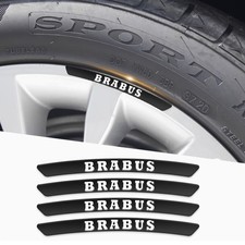 4x Brabus Felgen Emblem