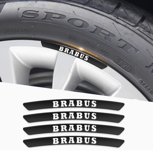Brabus felgen emblem - 4x,