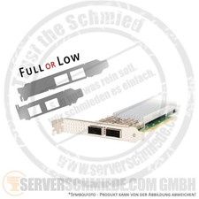 Intel E810-CQDA2 2x 100 Gb QSFP28 PCIe x16 4.0 Ethernet Network Controller iWarp