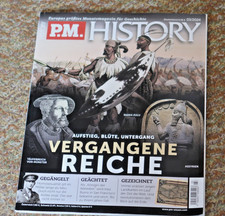 P.M.History Heft Vergangene Reiche Geschichtsmagazin TOP-ZUSTAND