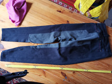 Nr 2 Reithose 180 Vollbesatz Kunstleder schwarz/grau Kinder