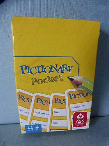 Pictionary pocket kartenspiel - pocket,