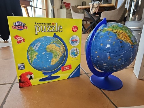 Puzzle als globus - 3d, 180