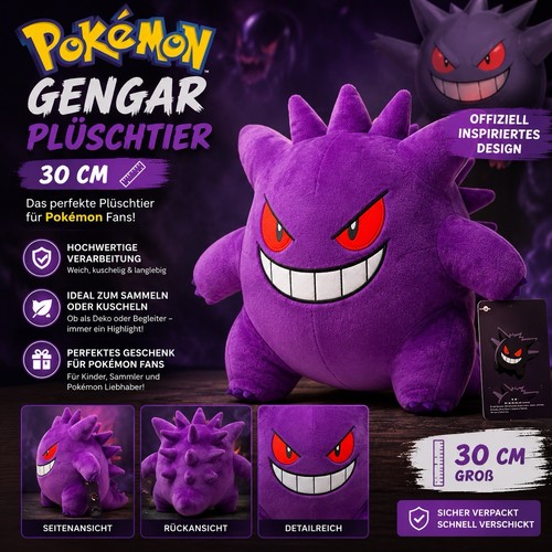 Pokémon gengar plüschtier - pokémon, 30