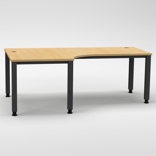 Eckschreibtisch nova 200x120cm - eckschreibtisch,