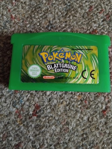 Pokemon blattgrüne edition - pokemon,