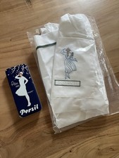 original Schürze PERSIL "Weiße Dame" 30-50er - Werbung Rarität + Blechdose rare