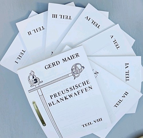 Preussische blankwaffen buch - preussische,
