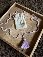 Mala Perlenkette Pastell