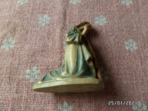 Betende maria bemalt holz - holz,