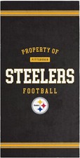 NFL Badetuch Pittsburgh Steelers Property of Beach Towel 5051586227548