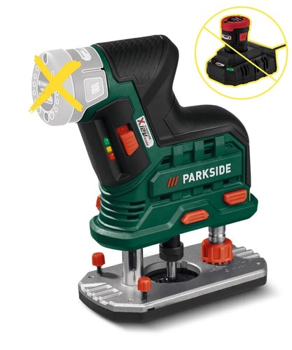 Parkside oberfräse set - parkside,