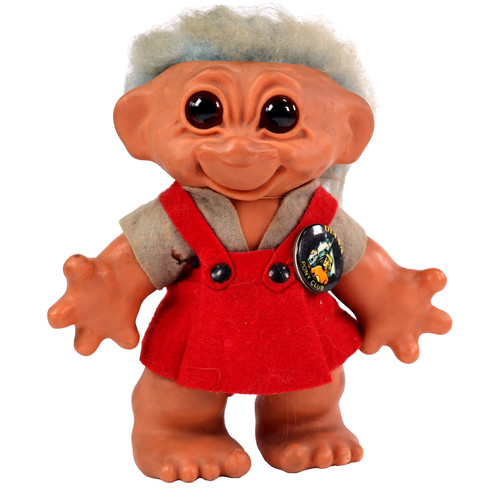 Vintage dam things troll puppe - things,
